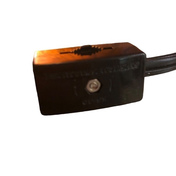 Vintage Car Accent Lamp Night Lite Mottled Glass & Brass Corded Soft Glow Heavy - Picture 8 of 10